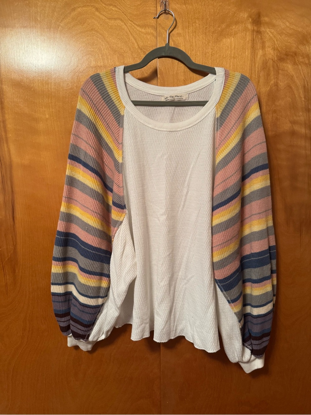 We The Free Striped Knit Sweater